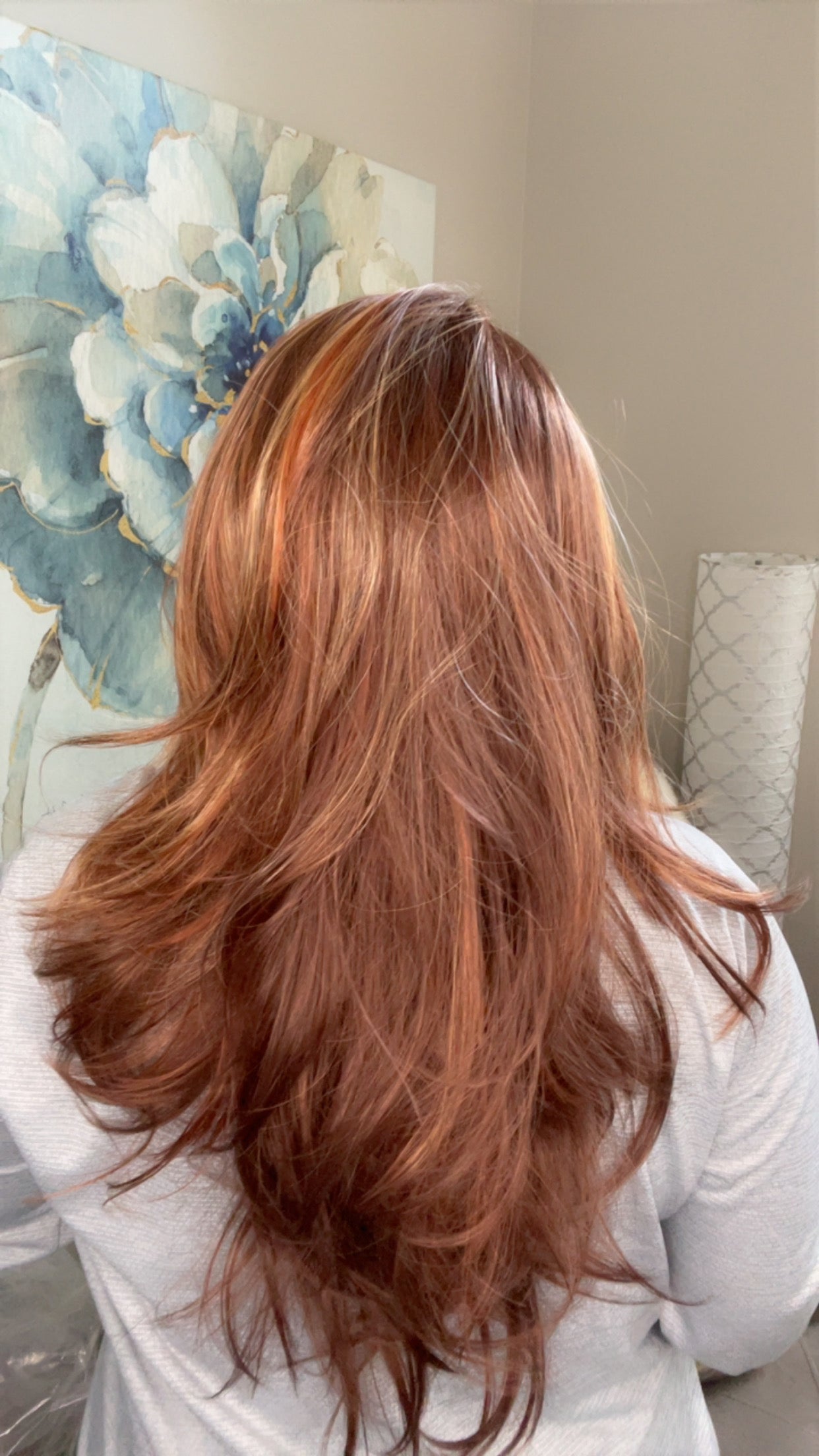 ACROSS THE RUNWAY Sunset Ember HS NWOT SWISS LUXE WIG TN1-AC1