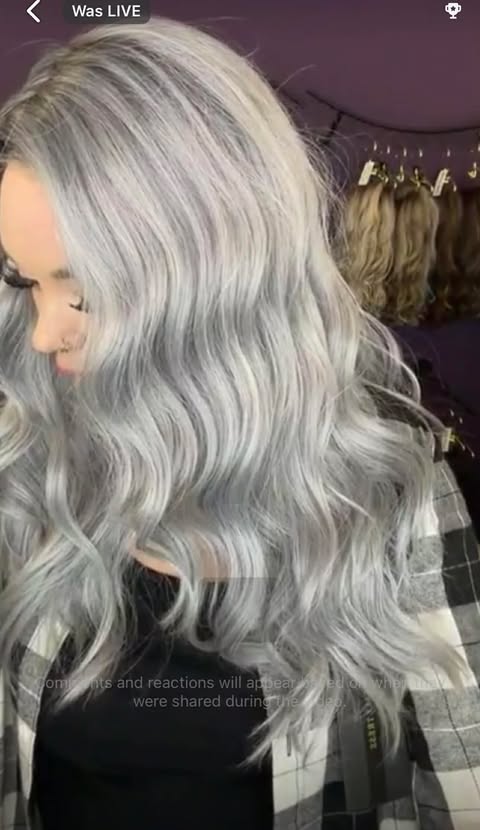 Maxwella 22 Graphite NWT HS Luxury Wig by Belle Tress LW3-AC1