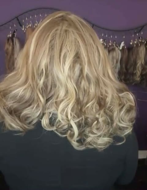 Heather Latte Beige Blonde HS Ascendant Luxury Wig