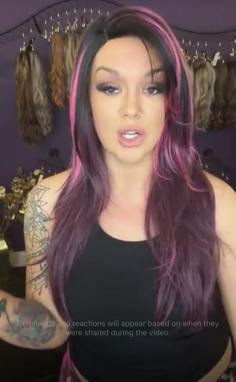 Peace Sign Basic Wig By Rebel Gypsy NWT LW3-AC1