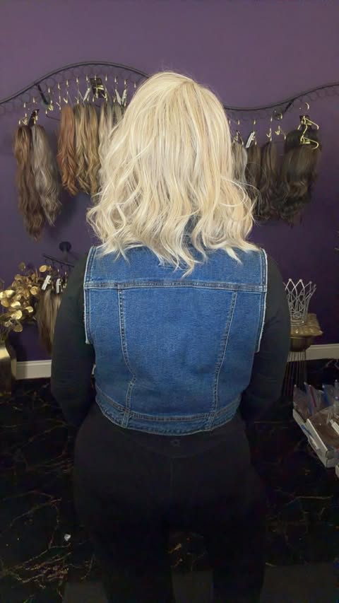LACED IN POWER HS MYSTERY UNTAGGED PARTIAL MONOFILAMENT LUXURY WIG TN1-AC1