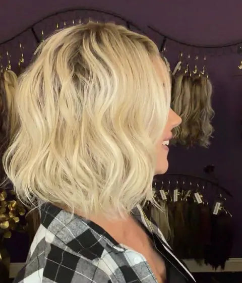 Caliente Tres Leches Blonde HS NWT Luxury Wig by Belle Tress LW3 AC1