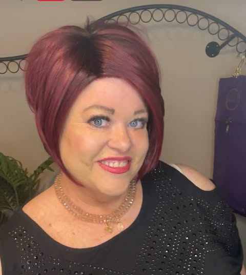 WFEW Burgundy HS Luxury Wig LW3 CH1