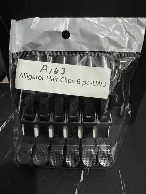 Alligator Hair Styling Clips 6 pc-LW3 A163