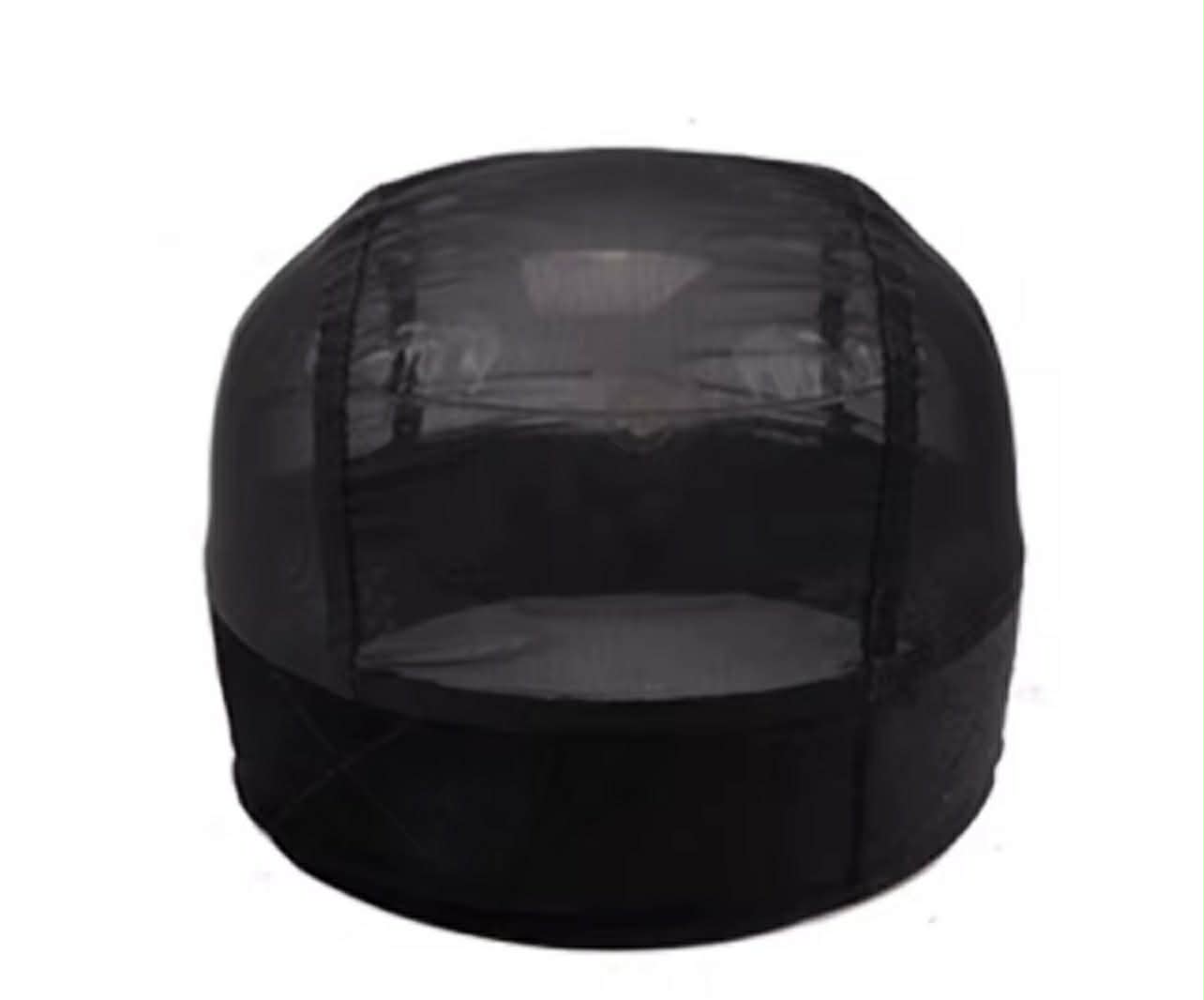 W19 Luxury Velcro Wig Cap and Wig Band Combo, Black LW3