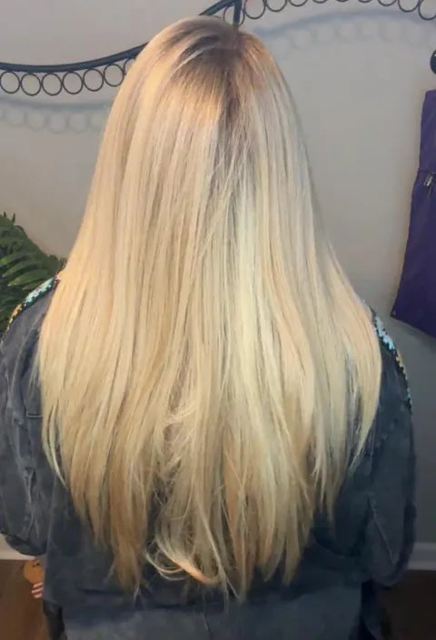 JAYLA WARM BLONDE NWOT HS BASIC WIG LW3-AC1