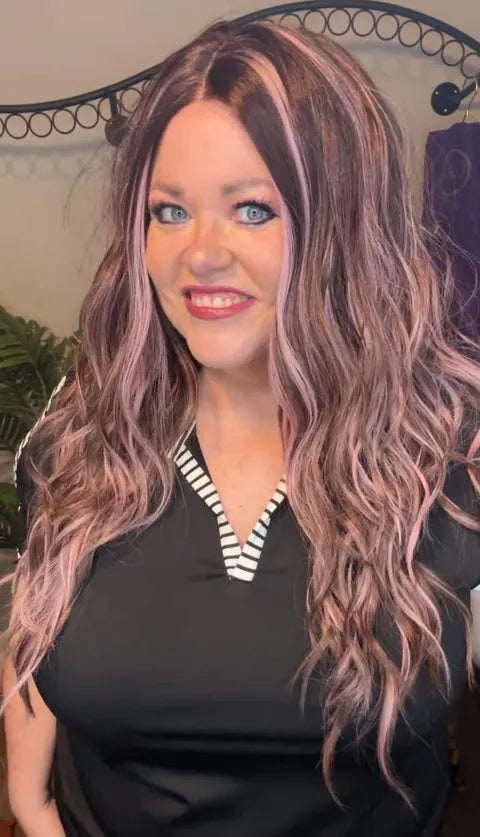 HELENA MOCHA ROSE HS NWOT BASIC WIG LW3-AC1