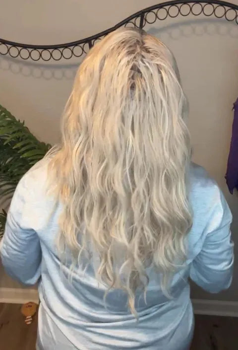 ALLEGRA COOL BEIGE BLONDE HS NWOT SWISS LUXE WIG LW3-AC1
