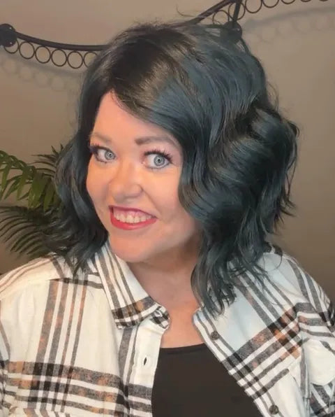 JEWEL DEEP JADE HS PARTIAL MONO LUXURY WIG LW4