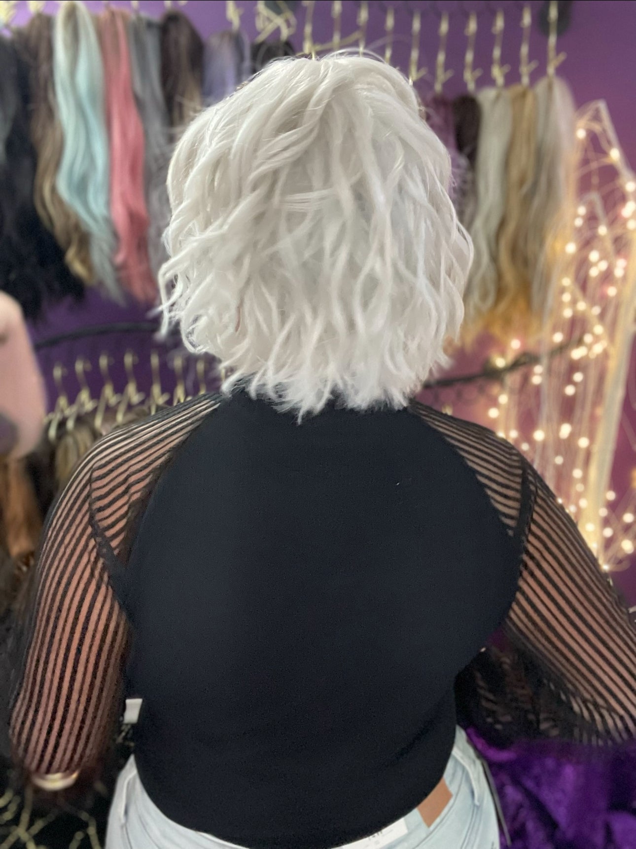 GLIDING IN GRACE HS MYSTERY UNTAGGED FULL MONO LUXURY WIG TN1-AC1