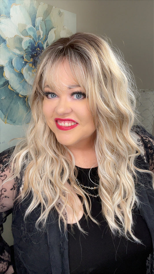 DIVA LIGHT HONEY BLONDE NWOT MACHINE CAP BETTER THAN BASIC WIG TN1-AC1