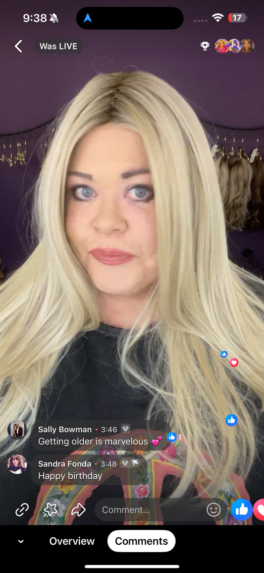 Ace of Spades Macadamia Blonde HS HT NWT Luxury Wig by SBS LW3-AC1