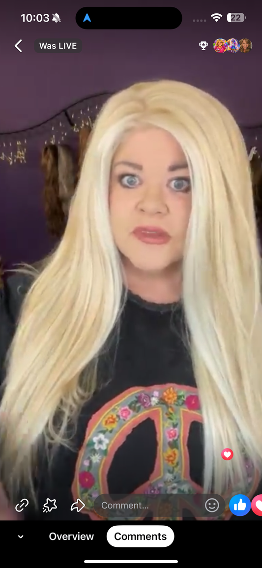 Adore NWT HS Basic Wig By Rebel Gypsy LW3-AC1