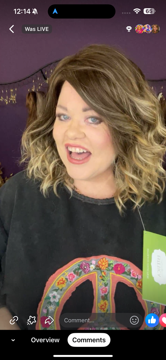 AVALON ICED MOCHA NHS ESTETICA LUXURY WIG KP1 LW3