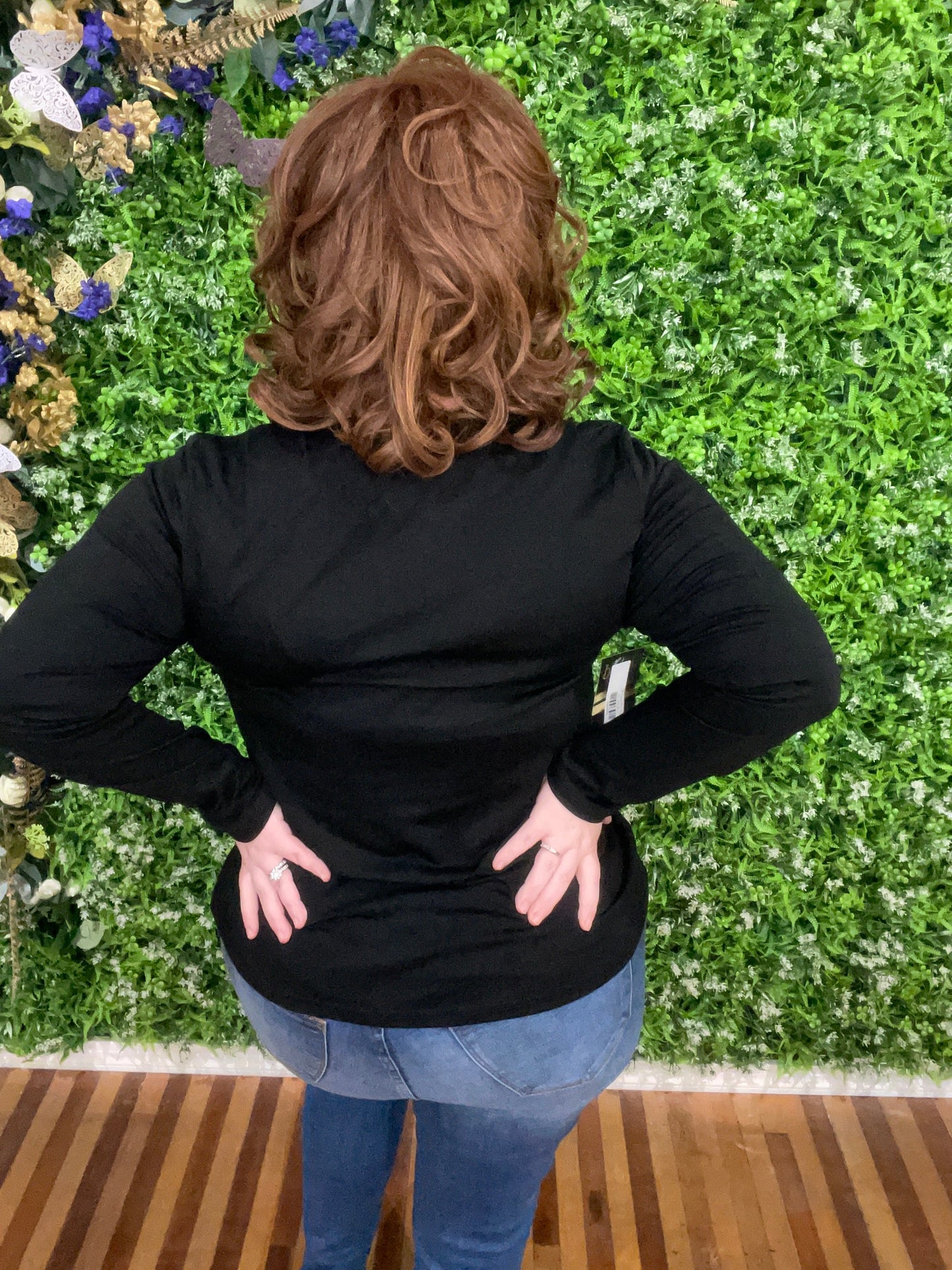 NATALIE – Luxury Wig by Chic Lifestyle Shown in Strawberry Auburn.