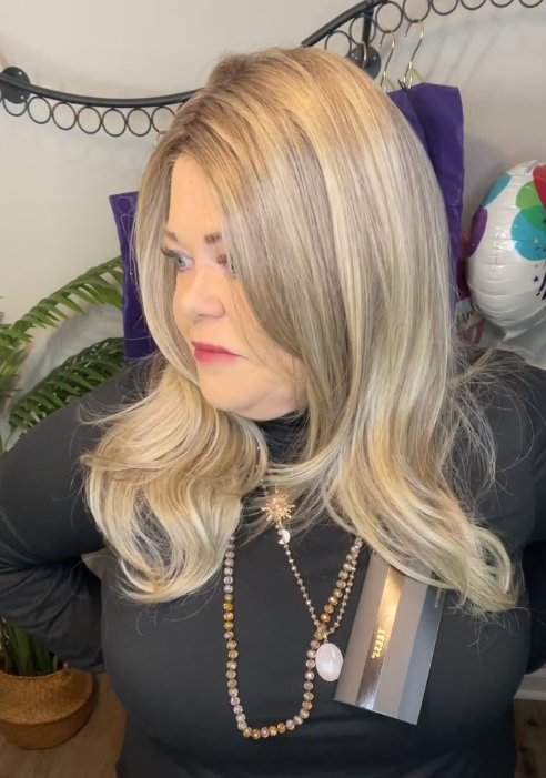 Armani Shaken Oat Milk Blonde NWT HS HT Luxury Wig by Belle Tress LW3-AC1