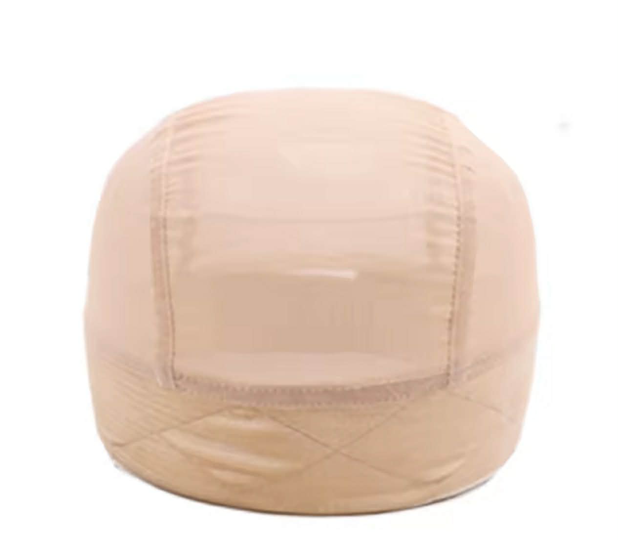 W15 Luxury Velcro Wig Cap and Wig Band Combo, Cream LW3