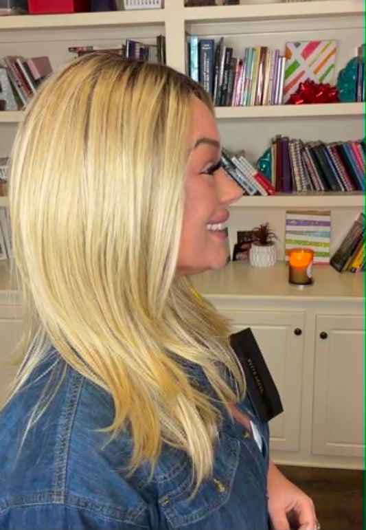 DOLCE & DOLCE 18" HONEY WITH CHAI TEA LATTE NWT HS LUXURY WIG LW3 AC1