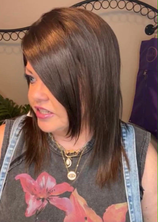 Runway Walk Dark Brown HS NWT Luxury Wig by SBS LW3-AC1