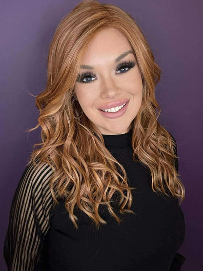Natasha Strawberry Blonde HS Comfort Luxury Wig LW3 CV1
