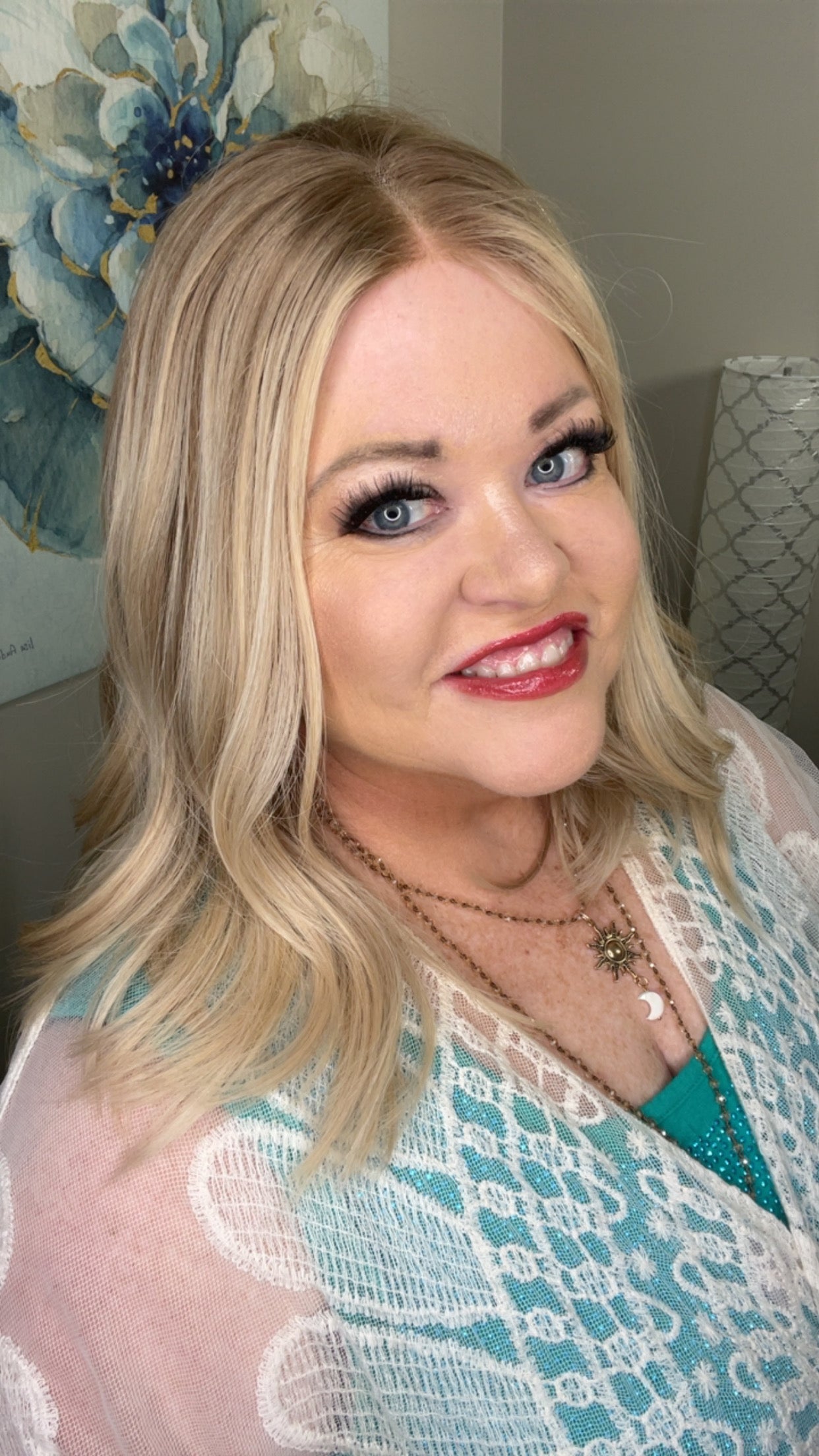 SASHA HUMAN HAIR FULL MONO WIG LIKE NEW LW3-AC1