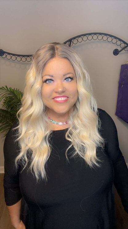 KINDRA SUMMER TAUPE MONOFILAMENT HS LUXURY WIG LW3 AC1