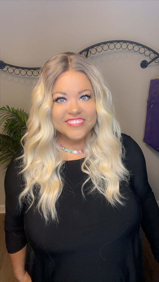 KINDRA SUMMER TAUPE MONOFILAMENT HS LUXURY WIG LW3 AC1
