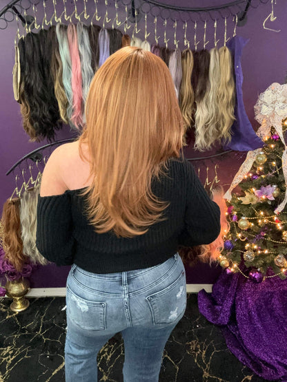VALENCIA SAFFRON SPICE HS HT PLATINUM LUXURY WIG NWT LW3-AC1