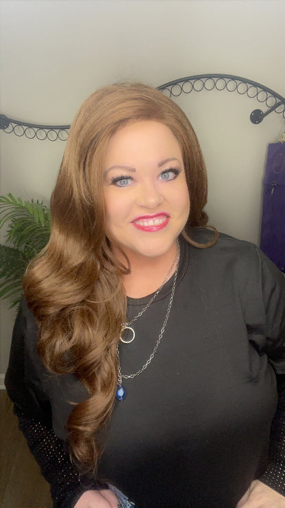 Kinsley Milk Chocolate HS NWOT Basic Wig LW3