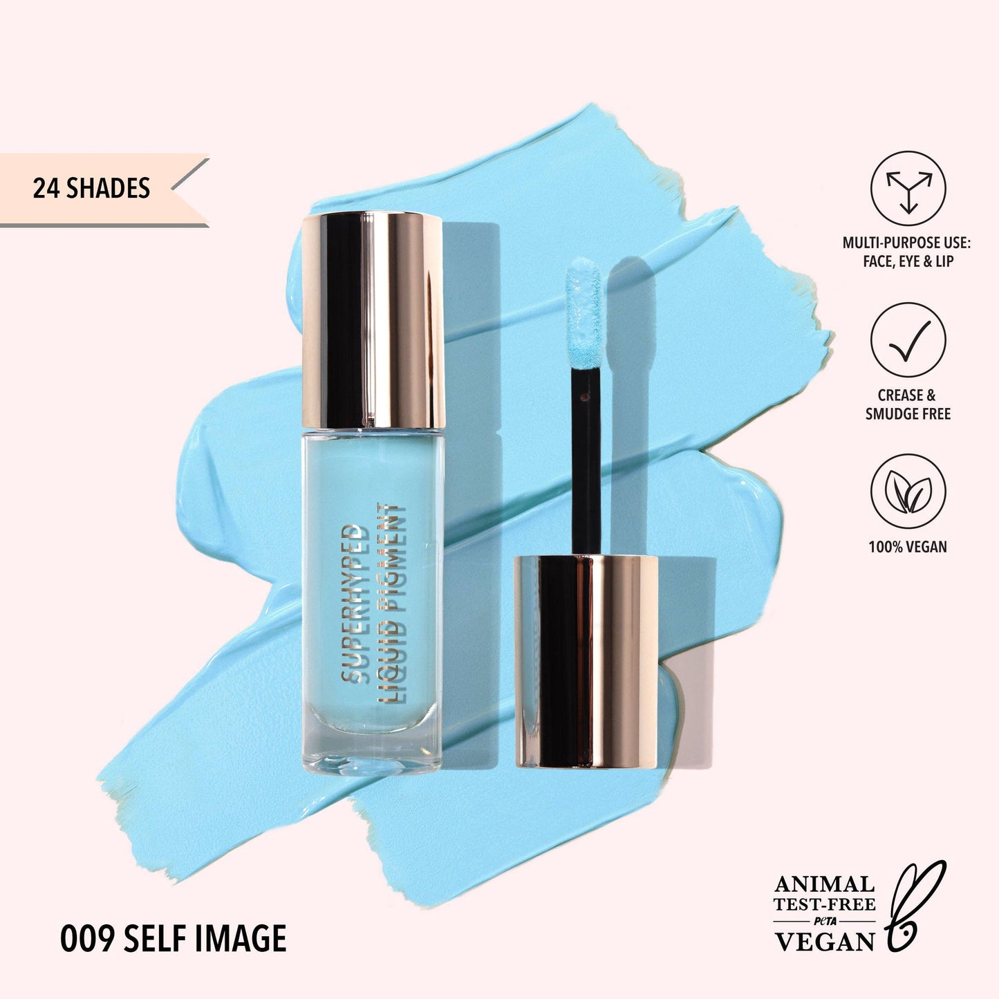MOIRA Superhyped Liquid Pigment (009, Self Image) -S25 LW3