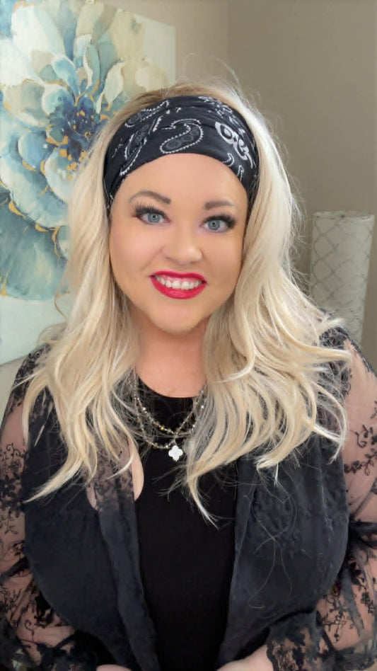 COVE Blonde Headband HS NWT BETTER THAN BASIC WIG BY CSC TN1 AC1