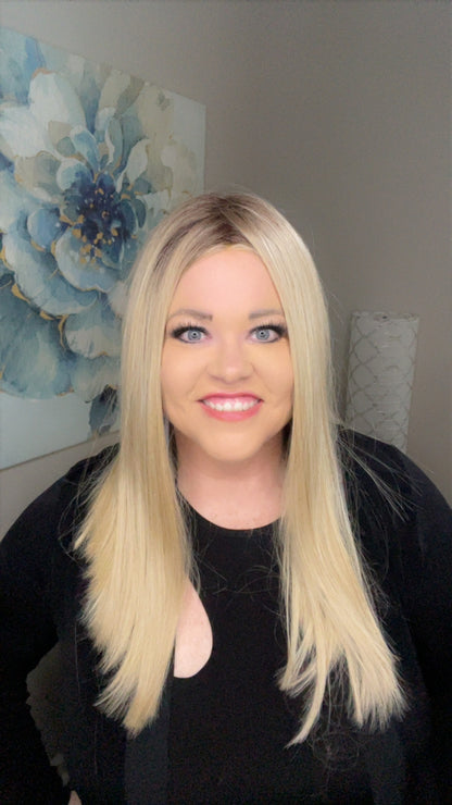 SHEER ELEGANCE BUTTERCREAM BLONDE HS NWT Luxury Wig by SBS TN1-AC1