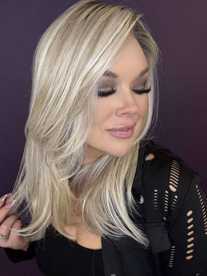 Layla Vanilla Frappe Blonde HS Comfort Luxury Wig LW3 AC1