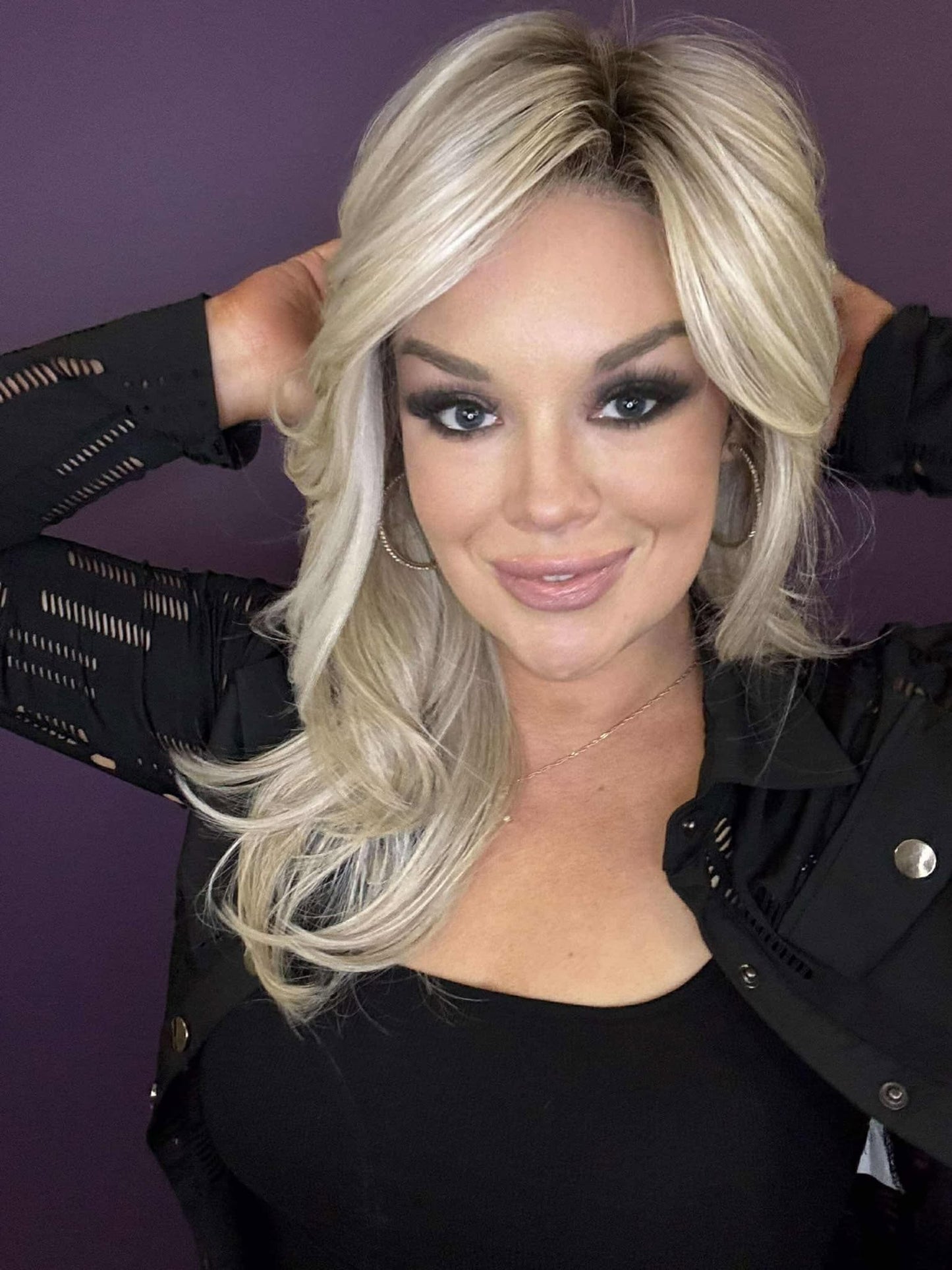 Layla Vanilla Frappe Blonde HS Comfort Luxury Wig LW3 AC1