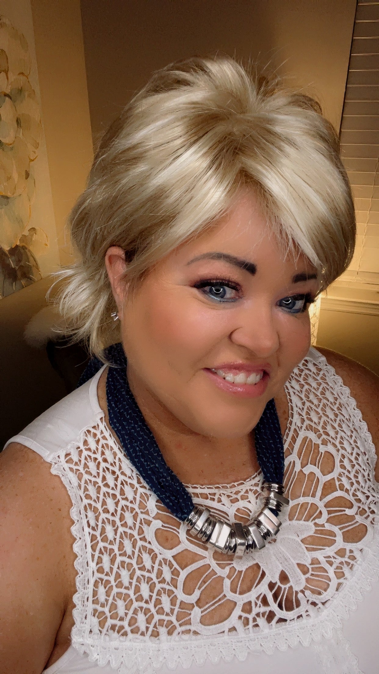 LOUISE PRINCESS IVORY NHS Premium Luxury Wig *Sample A NOT RETURNABLE* LW3