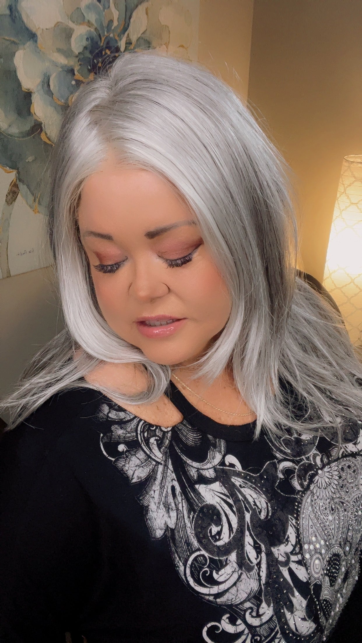 Blaze Silver Shadow NHS NWOT Premium Luxury Wig LW3-AC1