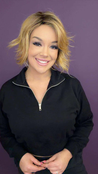 City Roast Sugar cookie with Hazelnut  HS Luxury NWT Wig by Belle Tress LW3-AC1