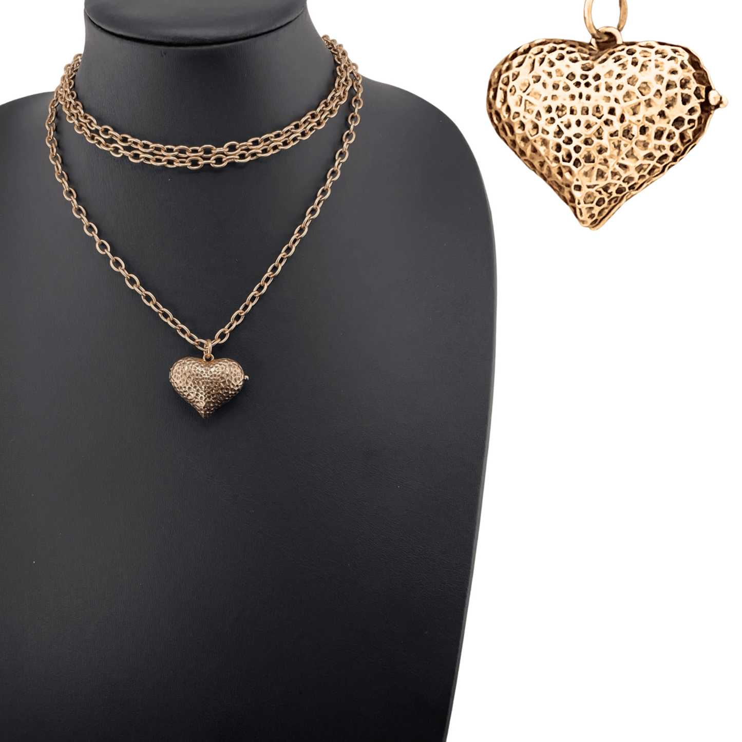 Follow Your Heart Heart Locket Essential Necklace