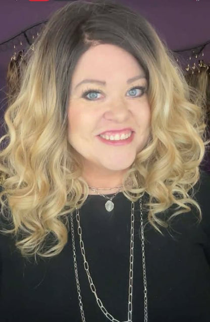 Heather Biscotti Blonde Balayage HS Ascendant Luxury Wig LW3