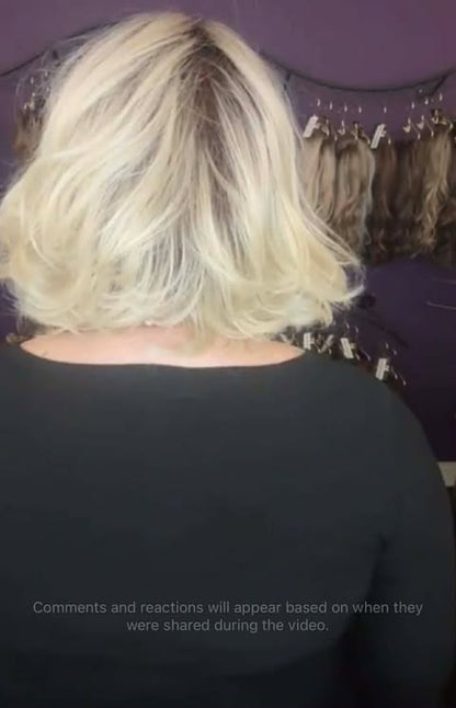 Starla Platinum Mist HS Luxury Ascendant Mono Luxury Wig LW3