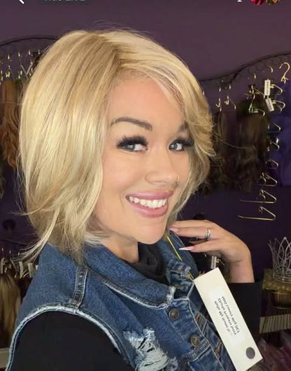 CHARLIE PRINCESS IVORY NWT  NHS LUXURY WIG LW3 AC1