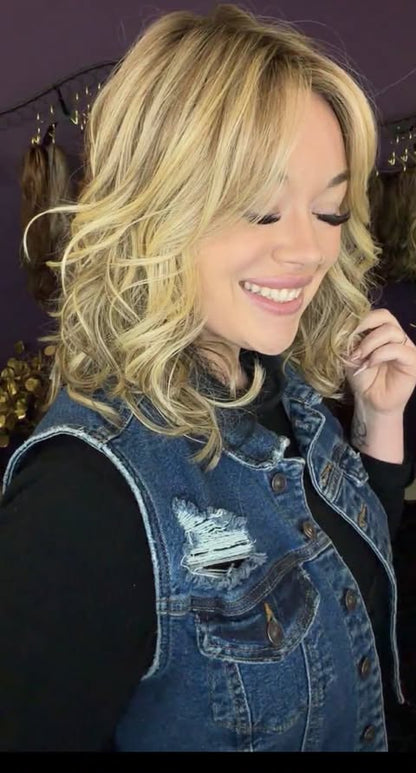 FIRST CHOICE SUNLIT BEIGE BLONDE HS NWT LUXURY WIG LW3 AC1