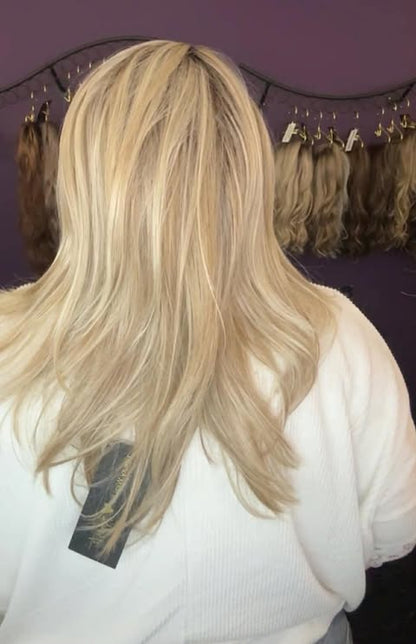 Lively Burnt Biscuit Blonde NWT HS Luxury Wig by Kristi LW3-AC1