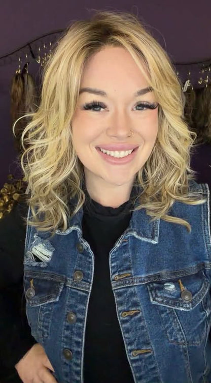 FIRST CHOICE SUNLIT BEIGE BLONDE HS NWT LUXURY WIG LW3 AC1