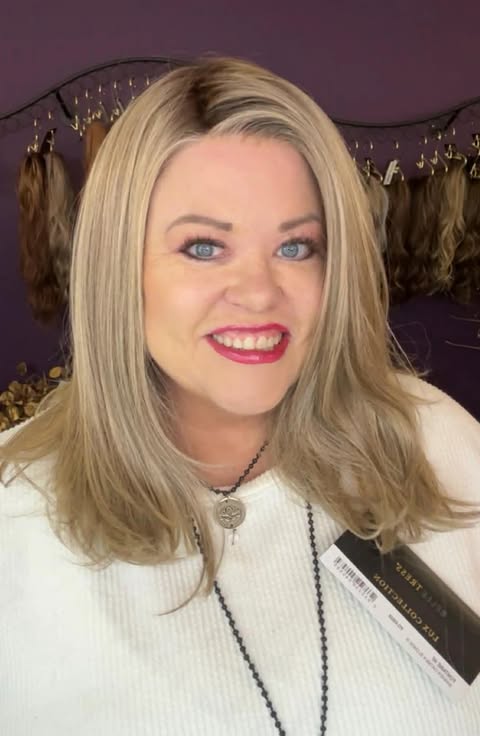 Fontaine Shaken Oatmilk Blonde HS HT NWT Luxury Wig by Belle Tress LW3-AC1