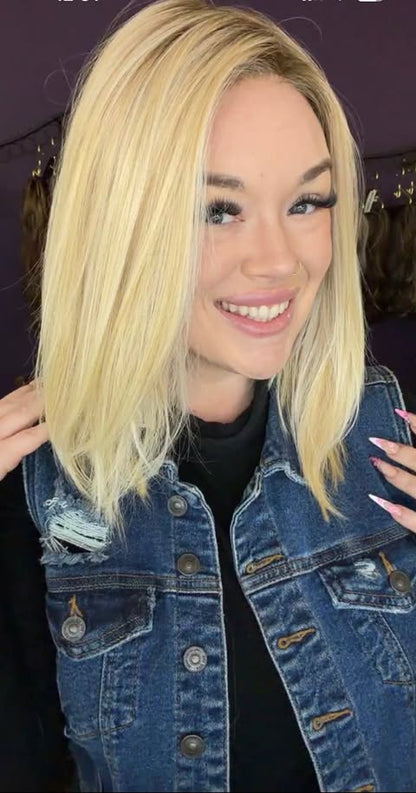 SHOW STOPPER CREAMY BLONDE NWT HS COMFORT LUXURY WIG SBS LW3 AC1