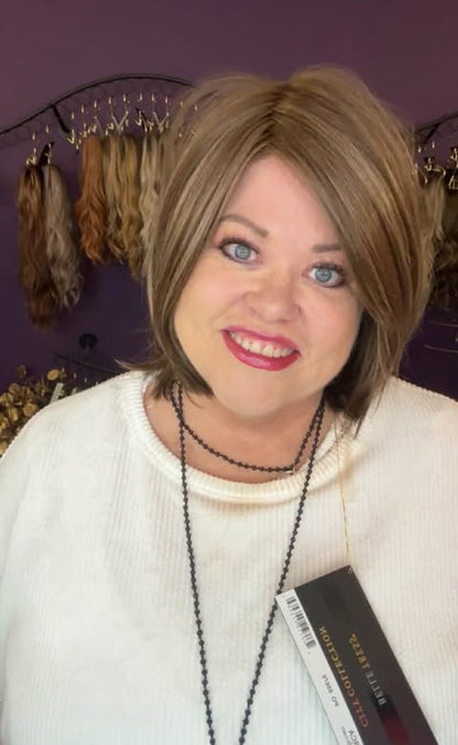 Mallorca Coolest Ash Brown HS Comfort Luxury Wig NWT by Belle Tress LW3-MT1