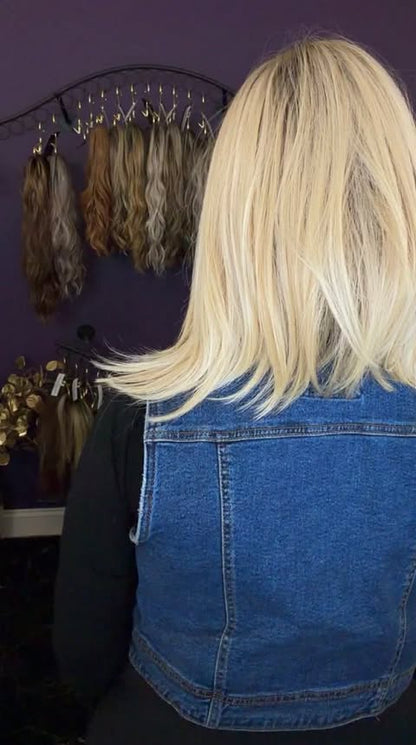 SHOW STOPPER CREAMY BLONDE NWT HS COMFORT LUXURY WIG SBS LW3 AC1