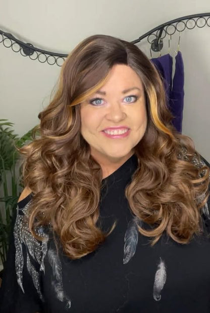 Fearless Flame Chocolate NWOT HS Basic Wig LW3