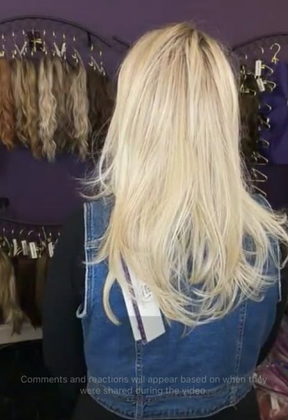 Layla Vanilla Frappe Blonde HS Comfort Luxury Wig LW3 AC1